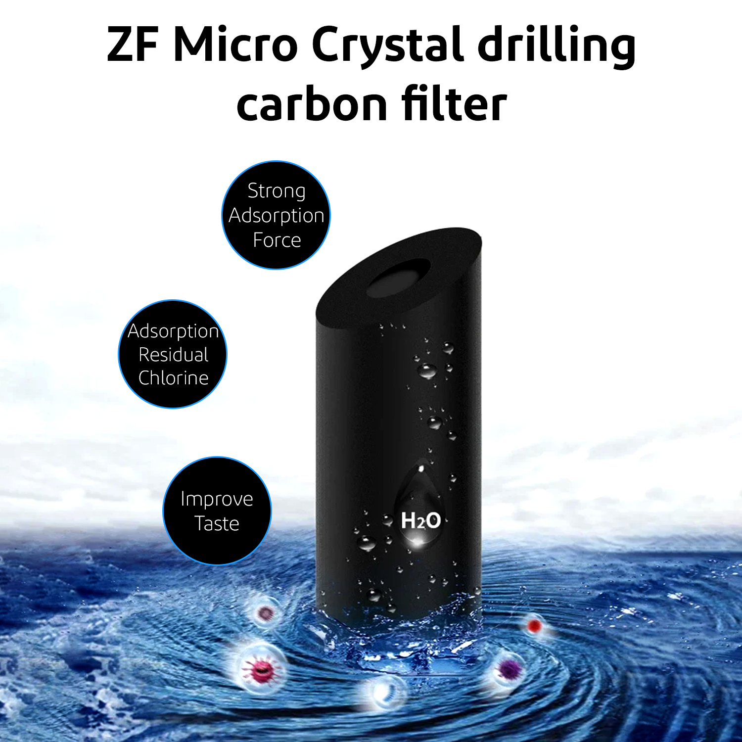 ZF Micro Crystal Drilling Carbon Filter